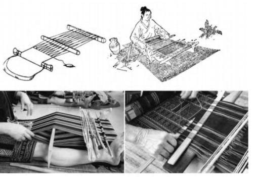 丝绸面料的织造:丝绸面料的古法织造